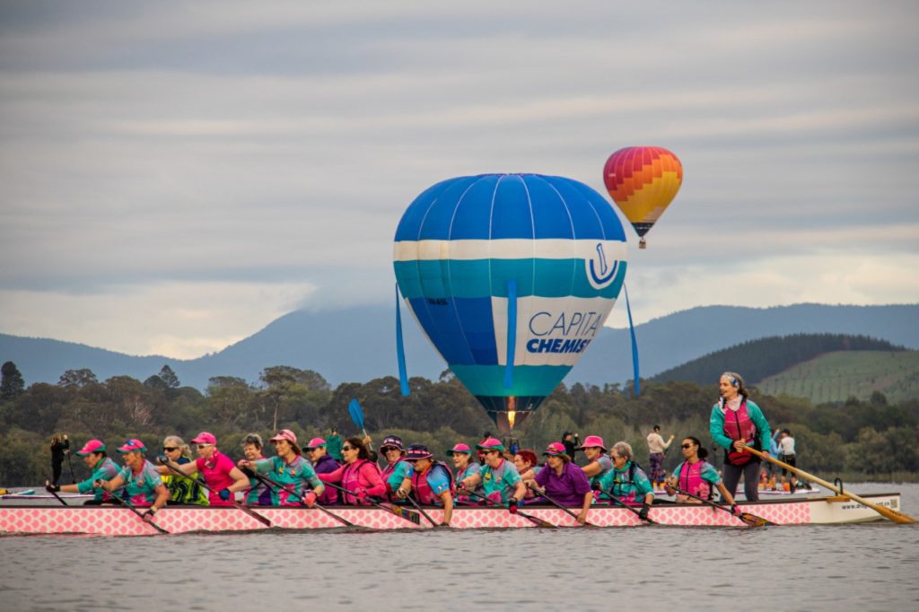 Dragons Abreast Canberra, Canberra Balloon Spectacular 7 March 2020 Dragons Abreast Canberra, Canberra Balloon Spectacular 7 March 2020