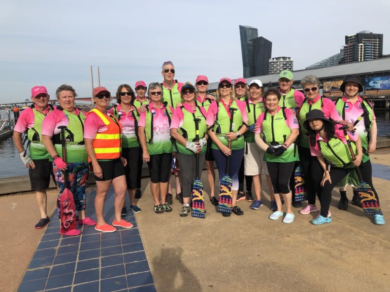 Pink Lotas happy Paddlers 768x576